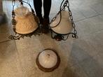 vintage plafondlamp, Maison & Meubles, Enlèvement, Utilisé, Verre