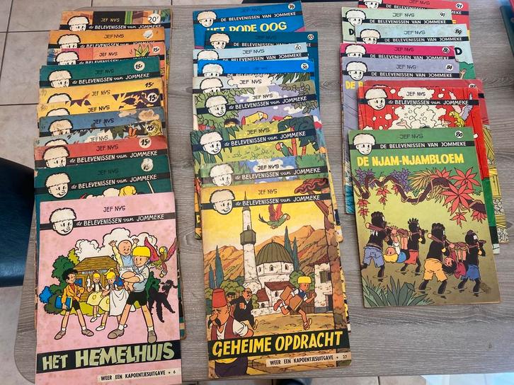 Oude collectie jommeke. Vanaf jaren 60., Boeken, Strips | Comics, Gelezen, Europa, Ophalen