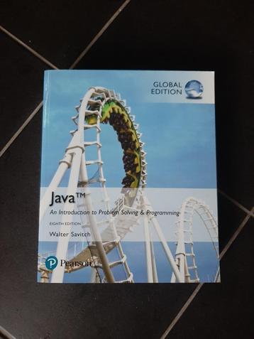Spinternieuw boek Java An Introduction to Problem Solving