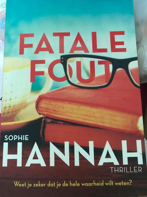 Sophie Hannah - Fatale fout, Livres, Thrillers, Utilisé