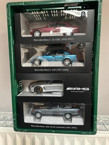 4 prachtige mercedessen te koop nieuw in de doos beschikbaar voor biedingen
