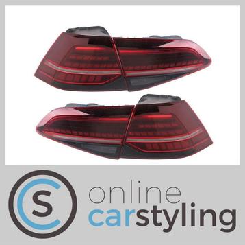 LED Achterlichten VW Golf 7.5 Rood Smoke GTI Look Dynamic Le beschikbaar voor biedingen
