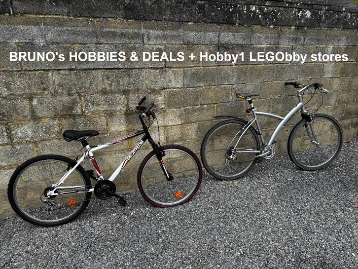 VELO B-Twin à réparer X 3 homme + femme + enfant, Vélos & Vélomoteurs, Vélos | VTT & Mountainbikes, Utilisé, Enlèvement