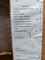 Kinderkleding maat 68 alles samen 60stuks, Kinderen en Baby's, Ophalen of Verzenden, Zo goed als nieuw, Maat 68