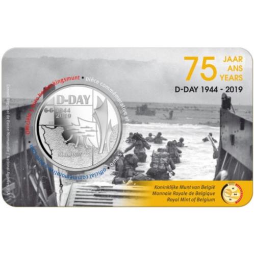 België - 5 euro 2019 - D-Day * 75 Jaar, Timbres & Monnaies, Monnaies | Europe | Monnaies euro, Série, 5 euros, Belgique, Enlèvement ou Envoi