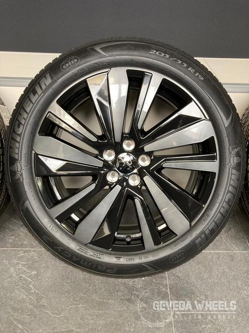 19” originele Peugeot 3008 / 5008 GT velgen + banden 5x108, Auto-onderdelen, Banden en Velgen, Banden en Velgen, Zomerbanden, 19 inch