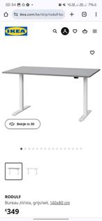 Ikea Rodulf zit/sta elektrische bureau, Huis en Inrichting, Bureaus, Gebruikt, Ophalen of Verzenden, Bureau