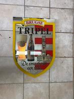 Bier plaat Burgse Tripel, Comme neuf, Enlèvement ou Envoi