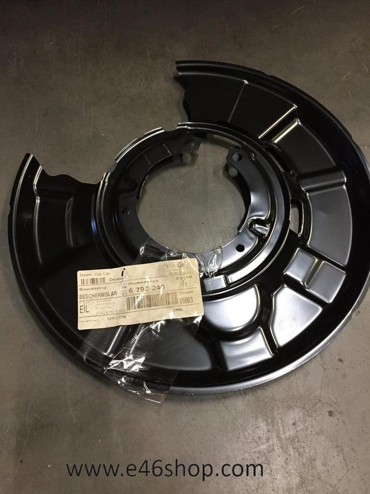 Ankerplaat rechts BMW E81 E82 E87 F20 F21 F22 F23 E90 E91 F3, Auto-onderdelen, Remmen en Aandrijving, BMW, Nieuw, Ophalen of Verzenden