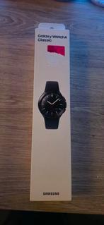Samsung galaxy watch 4 classic 46mm, Ophalen, Zwart, Nieuw, Waterdicht