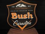Br. Dubuisson : Bush Caractère bierreclame in karton, Verzamelen, Ophalen of Verzenden, Nieuw, Reclamebord, Plaat of Schild, Overige merken