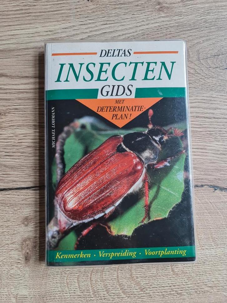 Boek : insectengids met determinatieplan / Michael Lohmann, Boeken, Dieren en Huisdieren, Gelezen, Ophalen of Verzenden