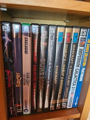 Énorme lot de jeux PC (Civilization,  Farcry,  Halo, Settler, Enlèvement ou Envoi, Comme neuf