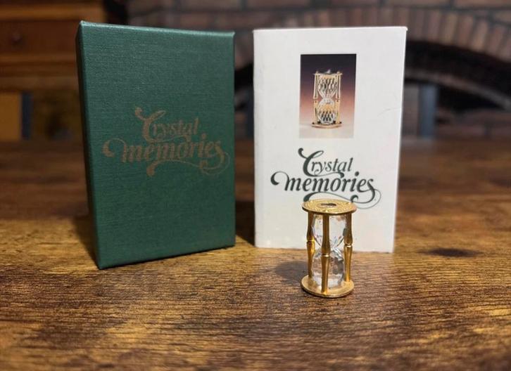 Miniature Swarovski Crystal Memories “Sablier”, Collections, Swarovski, Comme neuf, Enlèvement ou Envoi