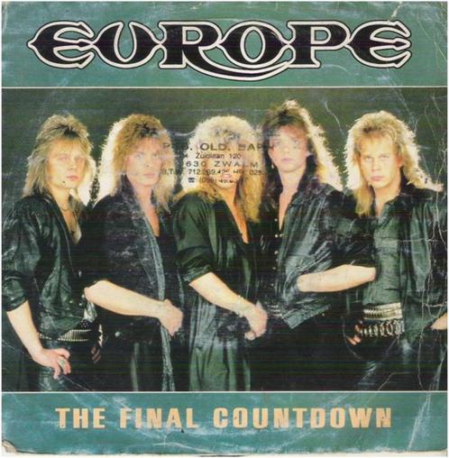 EUROPE: "The final countdown", CD & DVD, Vinyles Singles, Utilisé, Single, Pop, 7 pouces, Enlèvement