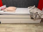 Bed met lades 90x200, Huis en Inrichting, Slaapkamer | Bedden, Ophalen, Zo goed als nieuw
