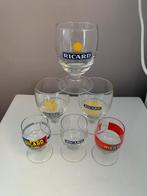 5 sets van 6 RICARD-glazen (20€ per set), Zo goed als nieuw