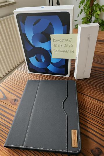 iPad Air 5.Gen 256GB WifI + Cellular + Apple Pencil beschikbaar voor biedingen