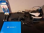 Playstation vr + move twin, Consoles de jeu & Jeux vidéo, Virtual Reality, Comme neuf, Sony PlayStation, Lunettes VR, Enlèvement