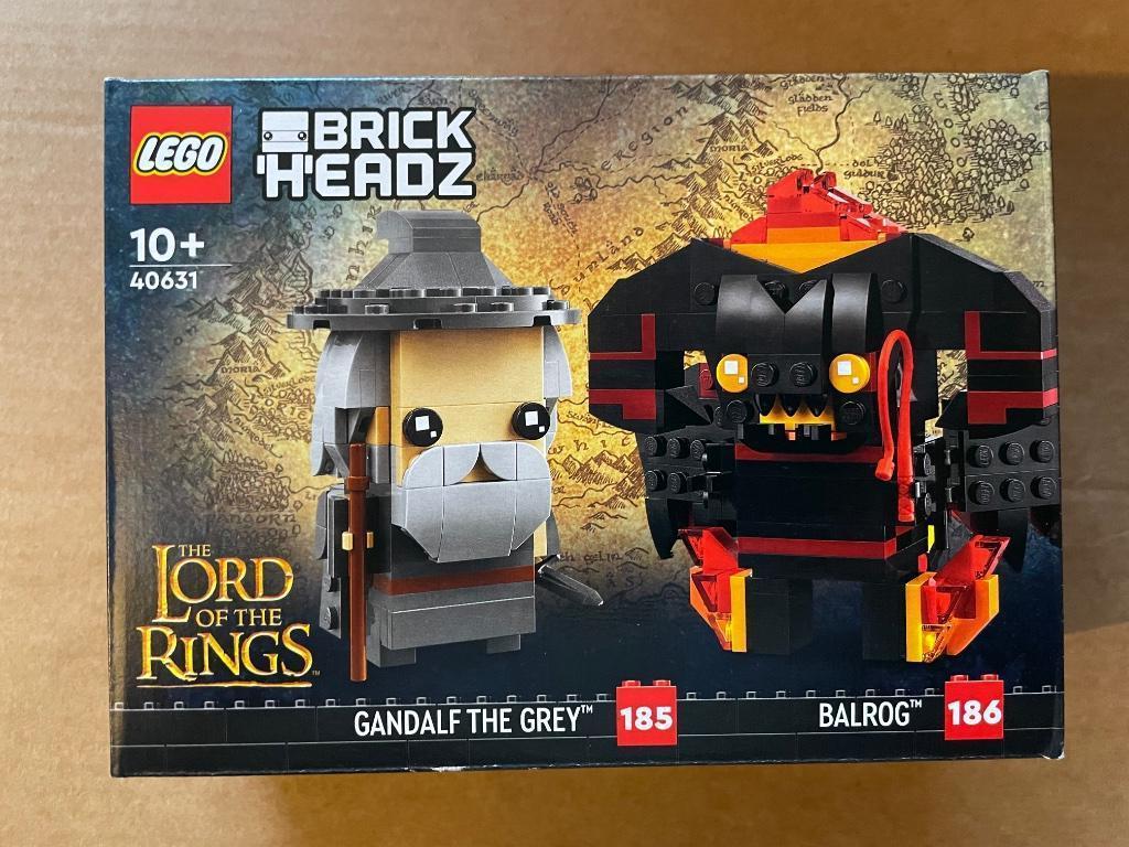 Lego brickheadz 40631 Gandalf & balrog lord of the rings, Ophalen of Verzenden, Nieuw, Complete set, Lego