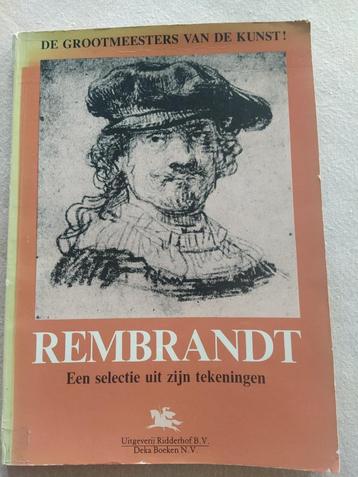 boek: Rembrandt-Christian Tümpel+een selectie uit zijn teken, Enlèvement ou Envoi, Utilisé, Peinture et dessin