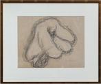 dessin femme nue signe John CLUYSENAAR, Enlèvement ou Envoi