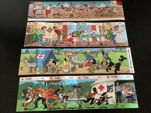 STICKERS RODE KRUIS THEMA ( STRIPS), Verzamelen, Stickers, Zo goed als nieuw, Strip of Tekenfilm, Ophalen