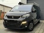 PEUGEOT EXPERT 2.0 HDI L3H1 2021 AUTOMAAT FULL, Auto's, Automaat, 4 cilinders, Leder en Stof, Zwart