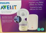 Melk kolf(automatisch) + 10 melkflessen Philips avent, Ophalen of Verzenden, Zo goed als nieuw, Borstkolf