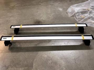 Thule Wingbar Evo118 Alu+jeu de pieds 753+kit 3028 et 3089-B, Enlèvement, Comme neuf