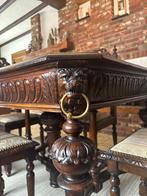 Antieke tafel x stoelen, Enlèvement