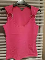 Armani Exchange roze top met zilveren ringen maat M, Maat 38/40 (M), Ophalen of Verzenden, Roze, Zonder mouw