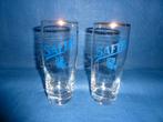 2 verres à Safir 25cl -  Ø 6cm et hauteur 14,5cm, Verzamelen, Glas en Drinkglazen, Ophalen, Zo goed als nieuw, Bierglas