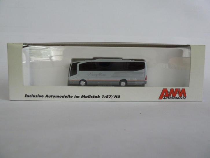 AWM MB Tourino Bus Nancy Tours Maastricht 1/87, Hobby en Vrije tijd, Modelauto's | 1:87, Zo goed als nieuw, Bus of Vrachtwagen