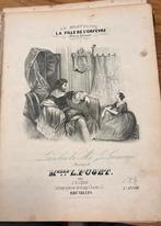 Bladmuziek l.puget la fille de l’orfevre, Ophalen of Verzenden, Gebruikt