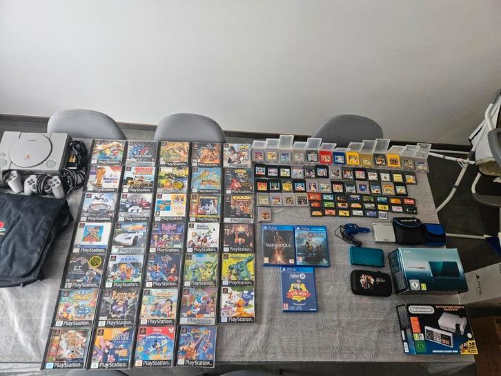 PS1-games - game boy - game boy advance en console, Games en Spelcomputers, Spelcomputers | Nintendo Game Boy, Zo goed als nieuw