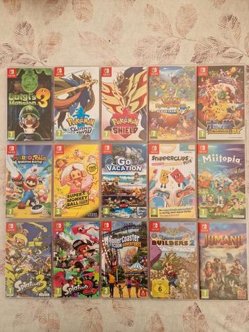 Verschillende Switch games te koop. beschikbaar voor biedingen
