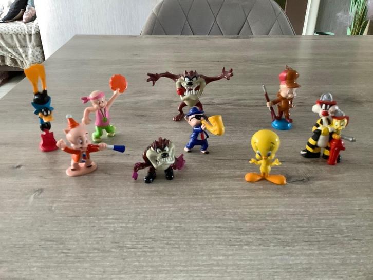 Looney Tunes verschillende characters (6-10 cm), Verzamelen, Stripfiguren, Zo goed als nieuw, Beeldje of Figuurtje, Looney Tunes