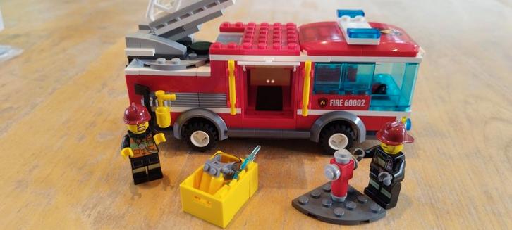 Camion de pompiers Lego City 60002, Enfants & Bébés, Jouets | Duplo & Lego, Utilisé, Lego, Ensemble complet, Enlèvement ou Envoi