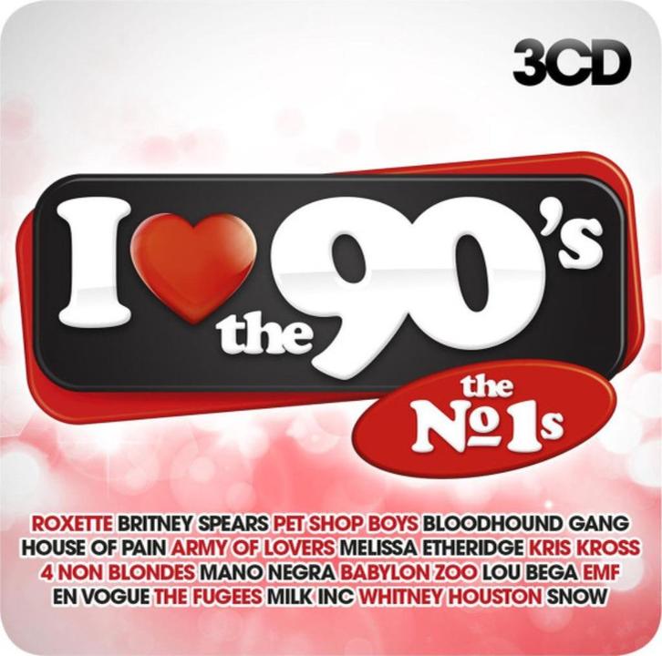 80 - I LOVE THE 90'S - THE Nr1s - 3CD - NIEUW, Cd's en Dvd's, Cd's | Verzamelalbums, Nieuw in verpakking, Pop, Verzenden