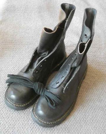 Bottines hautes en cuir (pointure 43)  -  ABL beschikbaar voor biedingen