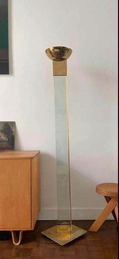 Vloerlamp Max Baguara 1970 Lamperti, Italië x vitra eames, Antiek en Kunst, Antiek | Verlichting, Ophalen