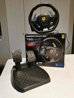 Thrustmaster game stuur + pedalen PS4, Games en Spelcomputers, Ophalen, 1 speler, Racen en Vliegen, Zo goed als nieuw
