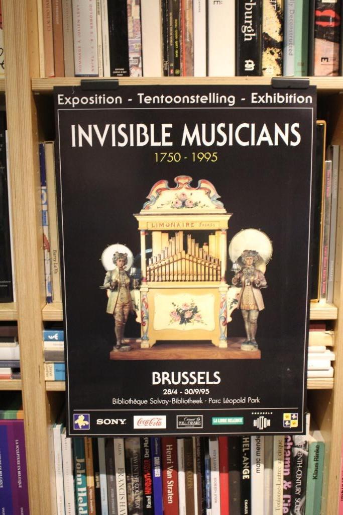 INVISIBLE MUSICIANS 1750 - 1995 affiche 1995, Enlèvement ou Envoi