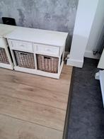Kastje met rieten manden, Ophalen, Gebruikt, 50 tot 100 cm, Minder dan 100 cm
