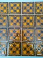 Carrelage mural de cuisine - vintage - orange/marron, Enlèvement, Utilisé