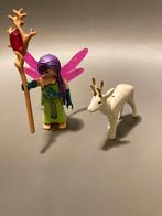 Playmobil 5370 - Fée avec chevreuil enchanté, Enlèvement, Utilisé, Ensemble complet