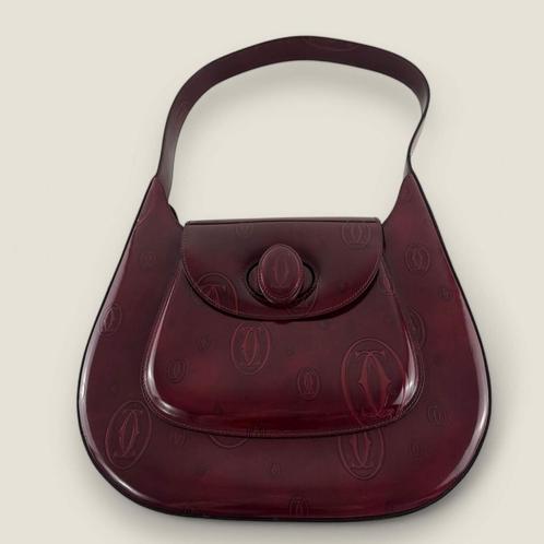 Authentieke Cartier happy birthday tas, Handtassen en Accessoires, Tassen | Damestassen, Zo goed als nieuw, Handtas, Rood, Ophalen of Verzenden