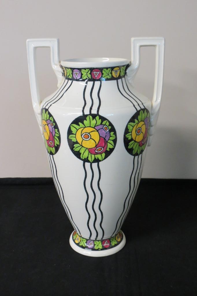 Art Deco vaas Boch Frères ontwerp Charles Catteau, Antiek en Kunst, Antiek | Vazen, Ophalen of Verzenden