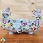 Antieke Duits porseleinen jardine charubijnen Von Schierholz, Antiek en Kunst, Ophalen of Verzenden